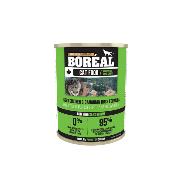 Conserve pour chat, poulet cobb & canard canadien
