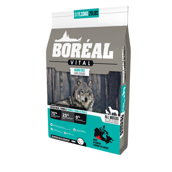 Nourriture pour chien Vital, sans grains, poulet