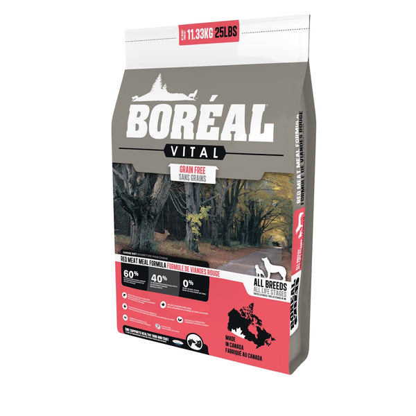 Nourriture pour chien Vital, sans grains, viande rouge