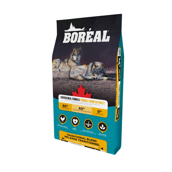 Nourriture pour chien MÉL. TRAD., grains santé, poulet 13,6 kg