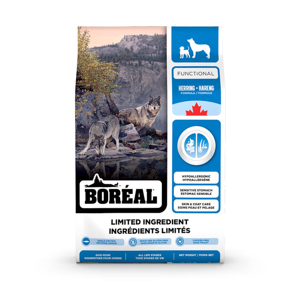 Nourriture à ingrédients limités pour chien Functional, hareng