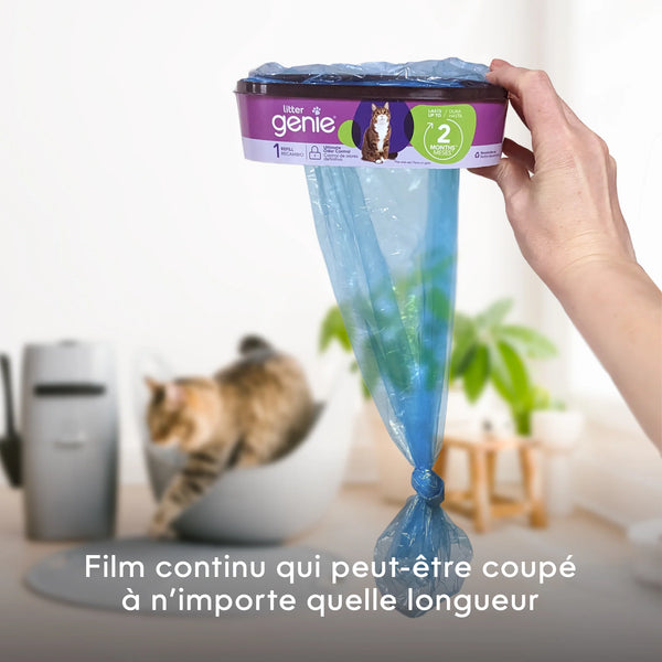 Recharge carré pour LitterLocker Design ou Litter Genie Design pqt 3