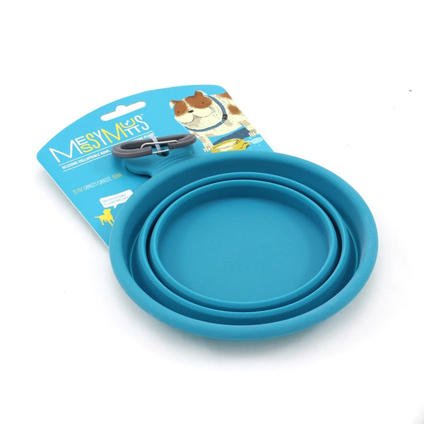Bol en silicone rétractable pour chien, petit 1.75 tasse