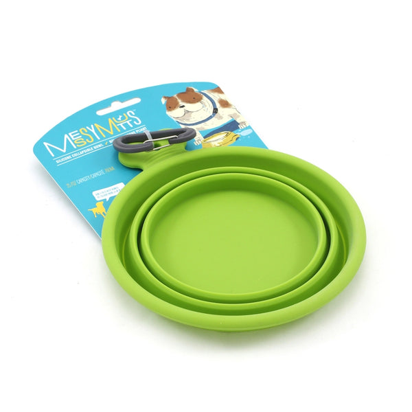 Bol en silicone rétractable pour chien, petit 1.75 tasse