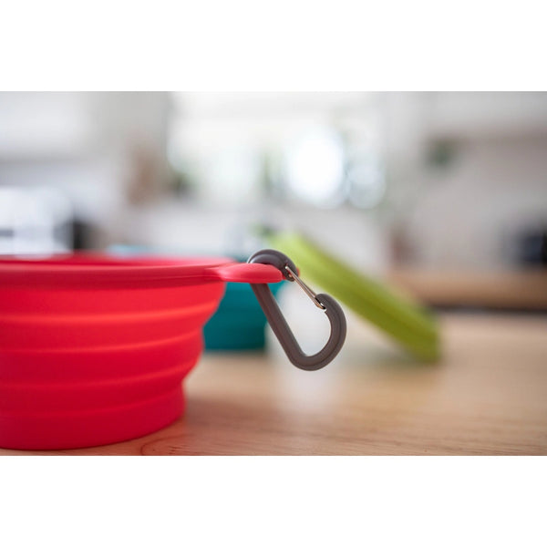 Bol en silicone rétractable pour chien, petit 1.75 tasse