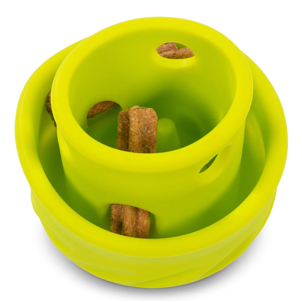 Jouet "Totally Pooched, puzzle'n play" jouet en caoutchouc pour chien - champignon 4"