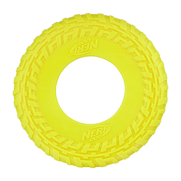 Frisbee Nerf Dog à texture de pneu 25,4 cm (10 po)