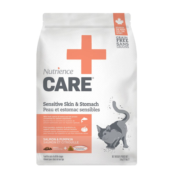 Nourriture pour chat gamme CARE Peau et estomac sensibles