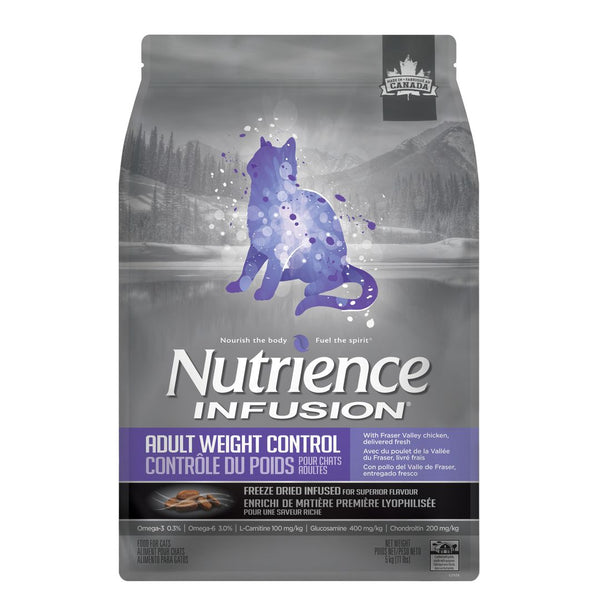 Nourriture pour chat gamme INFUSION Chats adultes, Contrôle du poids, Poulet