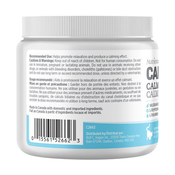 Suppléments Nutrience Care pour chats, Calmant+, 180 g