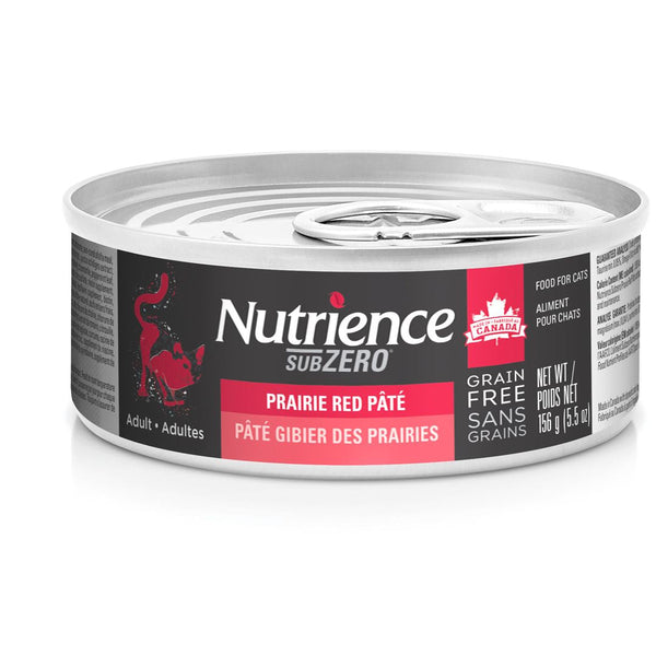 Pâté Nutrience SubZero pour chats, Gibier des Prairies, 156 g