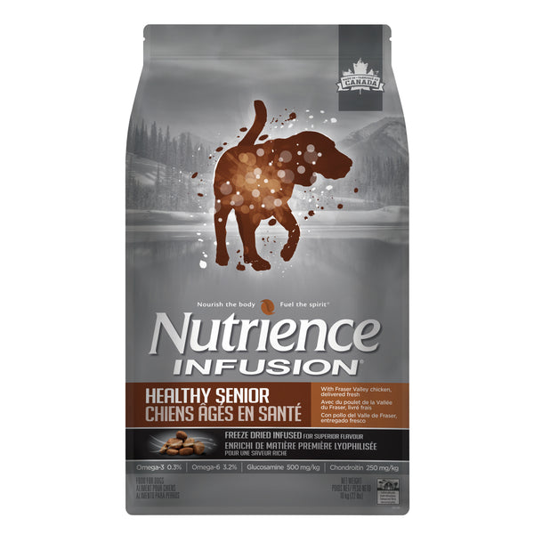 Nourriture Nutrience Infusion, Chiens âgés en santé, Poulet, 10 kg