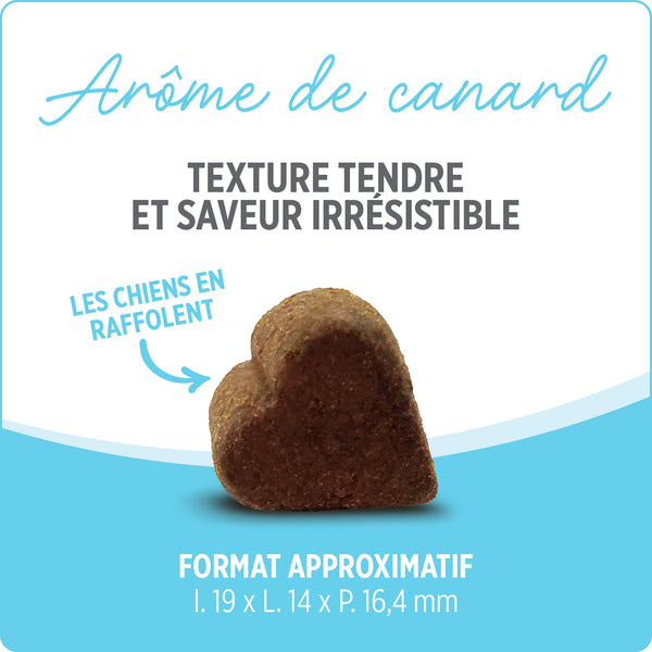 Suppléments Nutrience Care pour chiens, Calmant, 100 bouchées tendres, 400 g