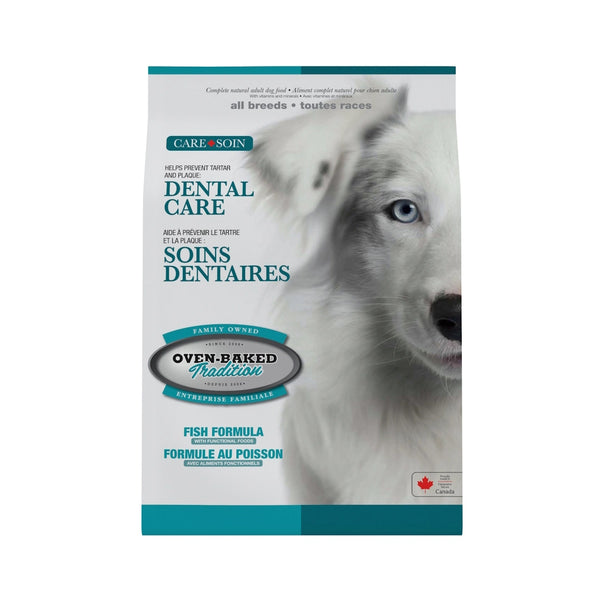 Nourriture sèche soins dentaires pour chien adulte - poisson
