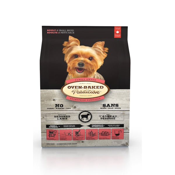 Nourriture sèche pour chien adulte de petite race - agneau