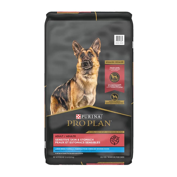 Nourriture pour chien grandes races peaux & estomacs sensibles saumon et riz 15,4 kg - Animatout