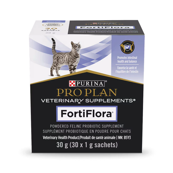 Supplément probiotique FortiFlora en poudre pour chat 30 g - Animatout