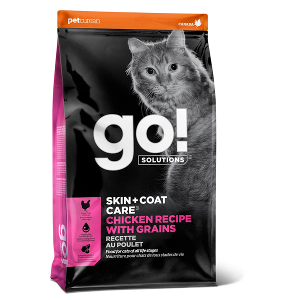 Nourriture sèche pour chat formule "Skin & Coat" au poulet