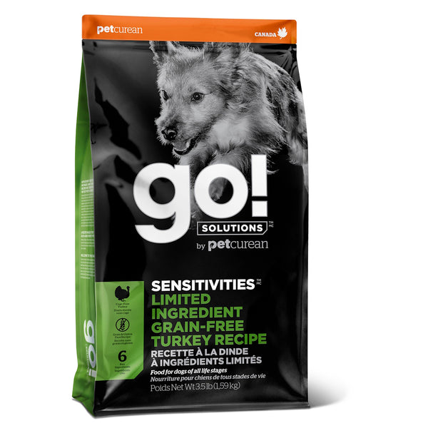 Nourriture sèche pour chien formule "Sensitivities" LID sans grains dinde