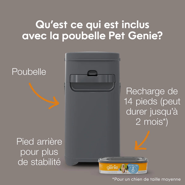 Poubelle à déchets pour chien