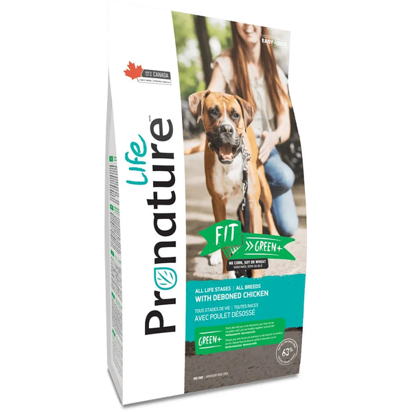 NOURRITURE POUR CHIEN FORMULE FIT GREEN+, TOUTES RACES - POULET DÉSOSSÉ - Animatout