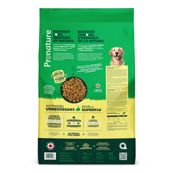 Nourriture pour chien adulte formule Original, grandes races - poulet avec avoine