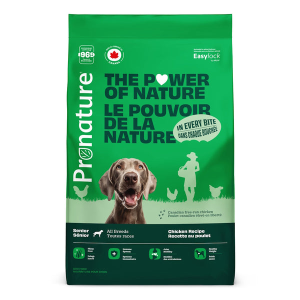 Nourriture pour chien sénior, formule Original, toutes races - poulet avec avoine