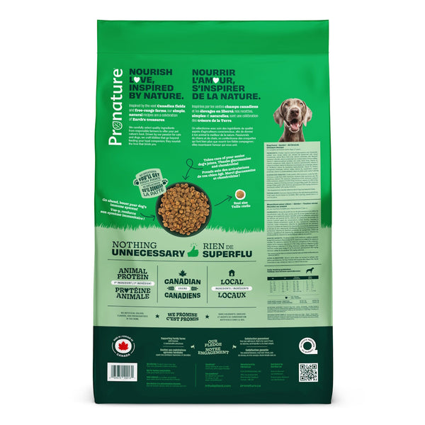 Nourriture pour chien sénior, formule Original, toutes races - poulet avec avoine