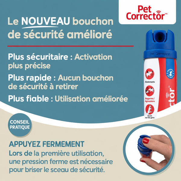 Vaporisateur de correction pour animaux "Pet Corrector"