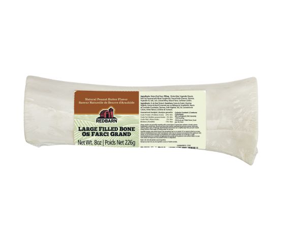 Os naturel fémur farci, saveur de beurre d'arachides