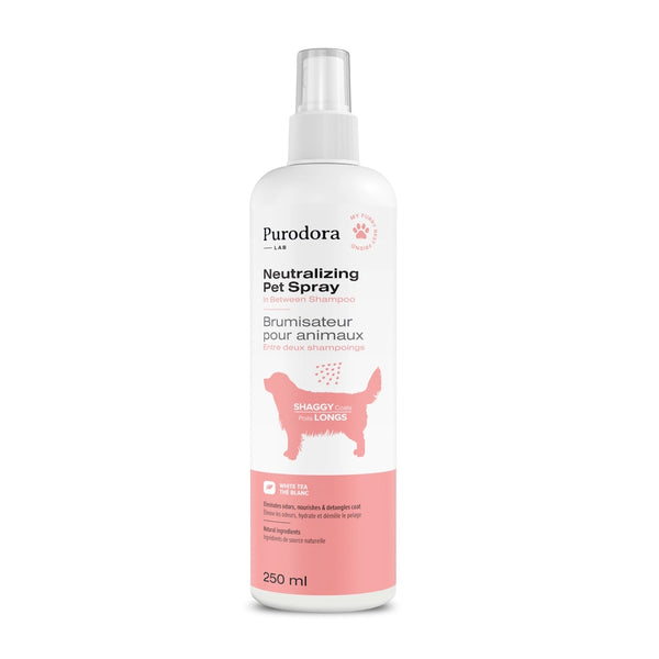 Brumisateur neutralisant d'odeurs pour animaux à poils longs 237ml