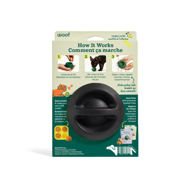 Jouet pour chien Pupsicle Power chewer noir