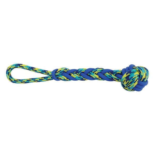 Jouet Fitness Zeus, balle en corde et en TPR à tirer, 40,6 cm (16 po)