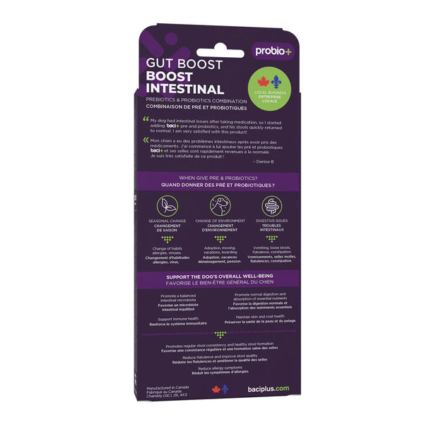 Trousse Boost intestinal pour chien 27 g