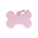 Médaille Basic Os Rose en Aluminium