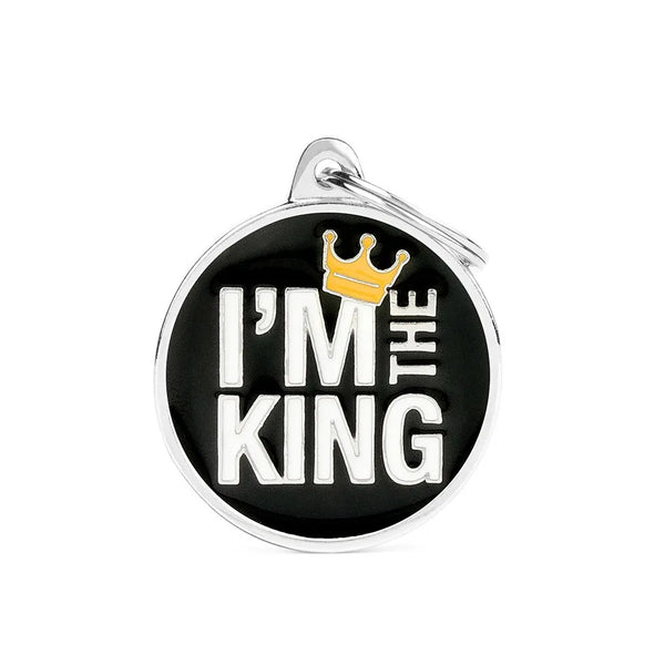 Médaille Charms "I'm The King"