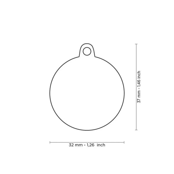 Médaille Charms "I'm The Queen "