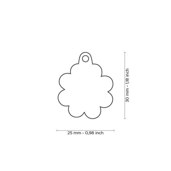 Médaille pour chat et petit chien pour chat Charms Marguerite Petite