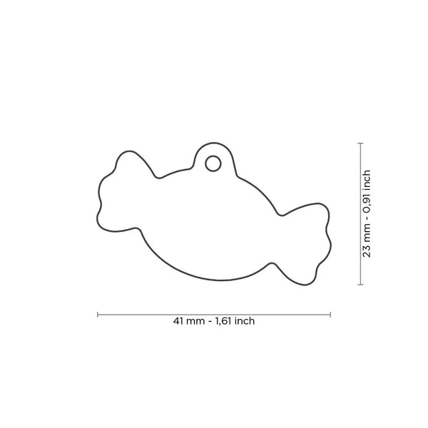 Médaille pour chien Food Bonbon