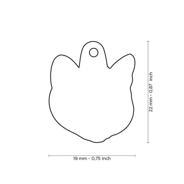 Médaille pour chat Friends chat Européen