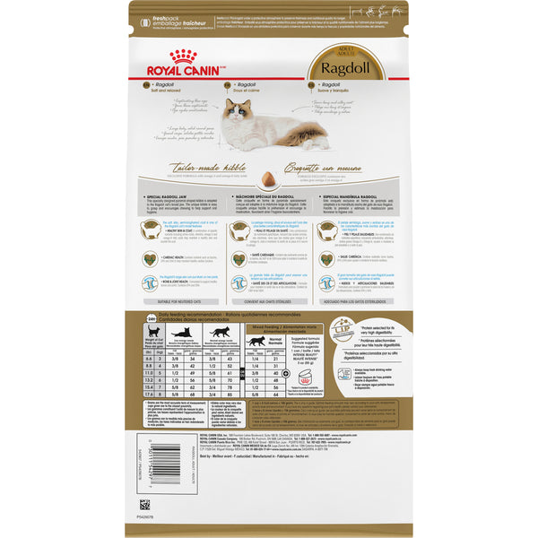 RAGDOLL ADULTE – nourriture sèche pour chats, 3.2 kg, (7 lb)