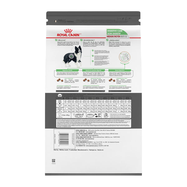 MOYEN SOIN DIGESTIF – nourriture sèche pour chiens
