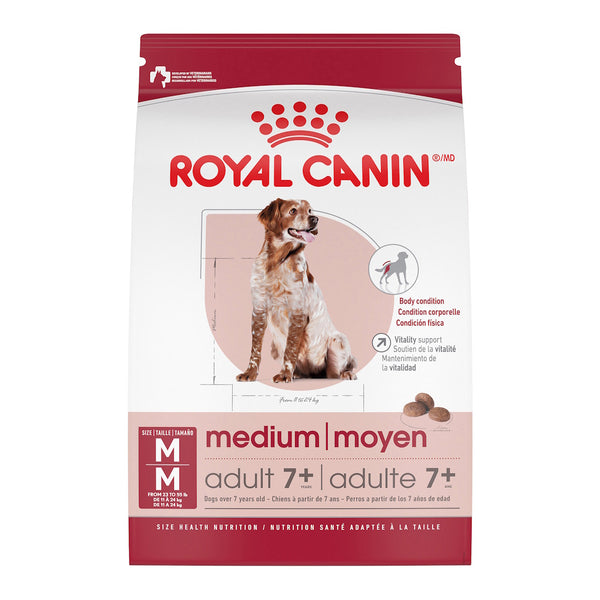 MOYEN ADULTE 7+ - nourriture sèche pour chiens, 13,6 kg (30lb)