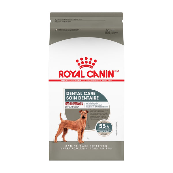 MOYEN SOIN DENTAIRE – nourriture sèche pour chiens, 12.7 kg, (28 lb)