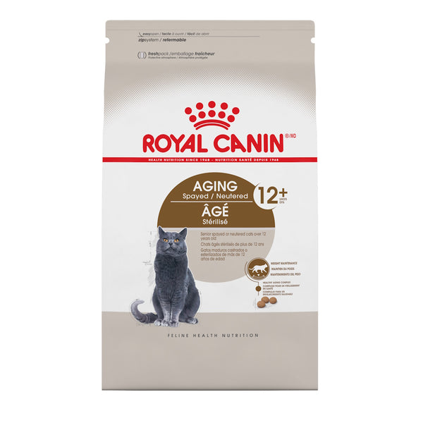 ÂGÉ STÉRILISÉ 12+ nourriture sèche pour chats, 3.2 kg, (7 lb)