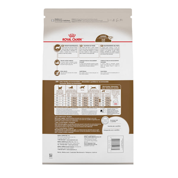 ÂGÉ STÉRILISÉ 12+ nourriture sèche pour chats, 3.2 kg, (7 lb)