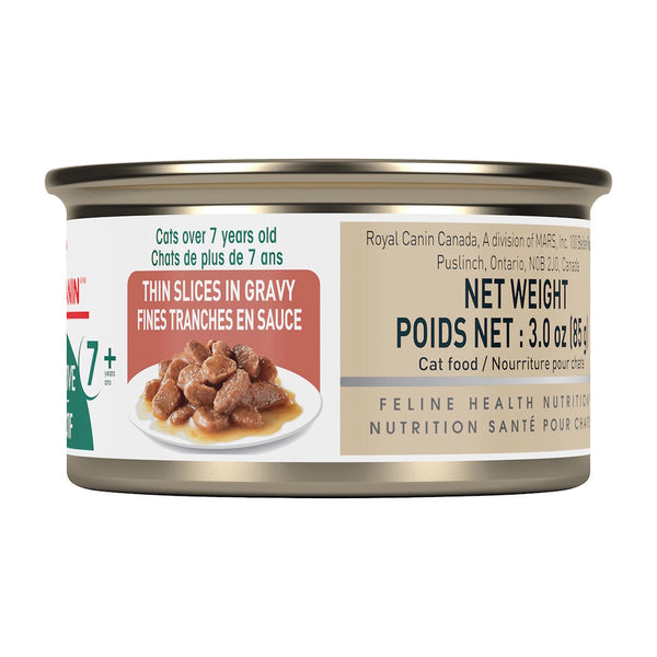 INSTINCTIF 7+ FINES TRANCHES EN SAUCE – nourriture en conserve pour chats, 85 g, (3 oz)