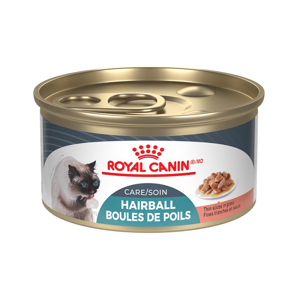 SOIN BOULES DE POILS FINES TRANCHES EN SAUCE – nourriture en conserve pour chats, 85 g, (3 oz)