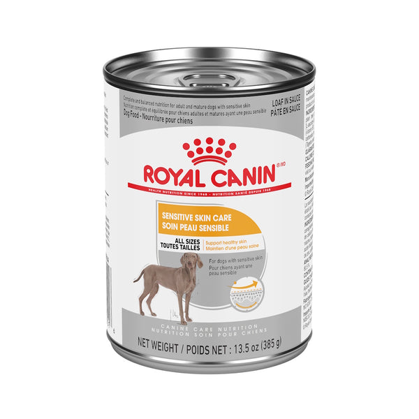 SOIN PEAU SENSIBLE PÂTÉ EN SAUCE  – nourriture en conserve pour chiens, 385 g, (13.5 oz)