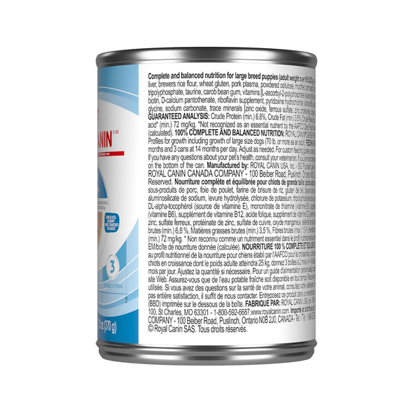 GRAND CHIOT FINES TRANCHES EN SAUCE – nourriture en conserve pour chiots, 370 g, (13 oz)